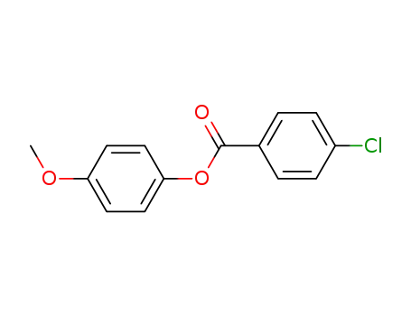 Benzoic acid, 4-chloro-, 4-methoxyphenyl ester