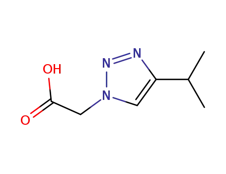 (4-이소프로필-[1,2,3]트라이아졸-1-일)-아세트산