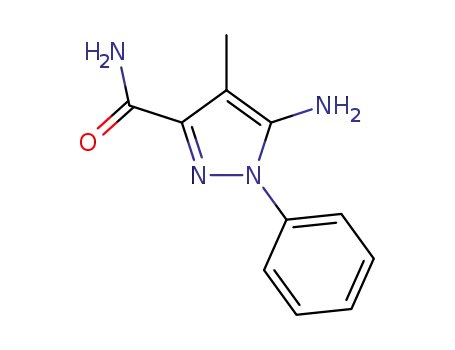 5-amino-4-methyl-1-phenyl-1H-pyrazole-3-carboxamide