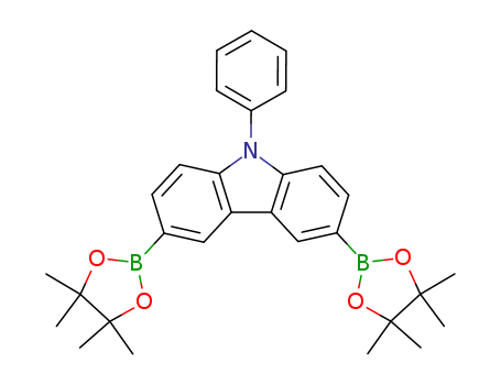 9-Phenyl-3,6-bis(4,4,5,5-tetramethyl-1,3,2-dioxaborolan-2-yl)-9H-carbazole CAS 618442-57-2