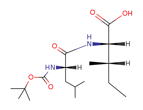 L-Isoleucine, N-[N-[(1,1-dimethylethoxy)carbonyl]-L-leucyl]-