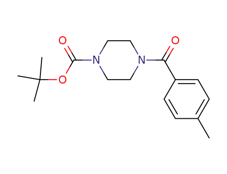 tert-butyl 4-(4-methylphenylcarbonyl)piperazine-1-carboxylate