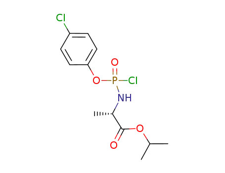 4-chlorophenyl [[(1S)-1-(1-methylethoxycarbonyl)ethyl]amino]phosphorochloridate