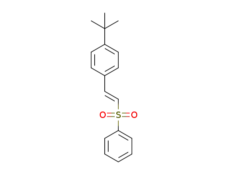 (E)-1-(tert-butyl)-4-[2-(phenylsulfonyl)vinyl]benzene