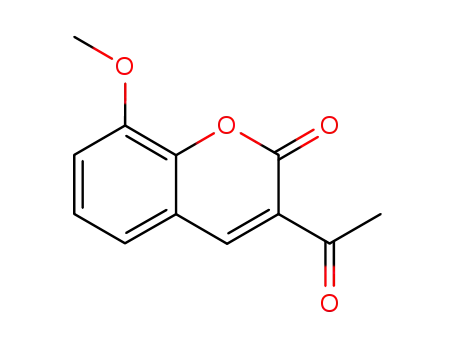 3-acetyl-8-methoxy-chromen-2-one