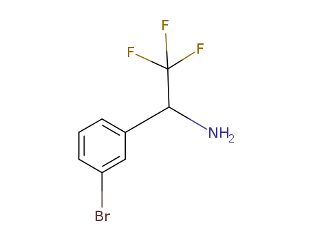 1-(3-Bromo-phenyl)-2,2,2-trifluoro-ethylamine