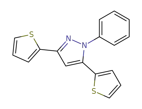 1-phenyl-3,5-di(thiophen-2-yl)-1H-pyrazole