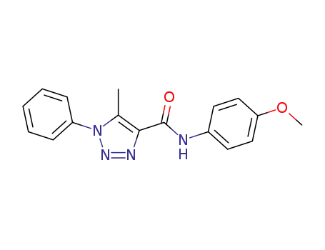 N-(4-methoxyphenyl)-5-methyl-1-phenyl-1H-1,2,3-triazole-4-carboxamide