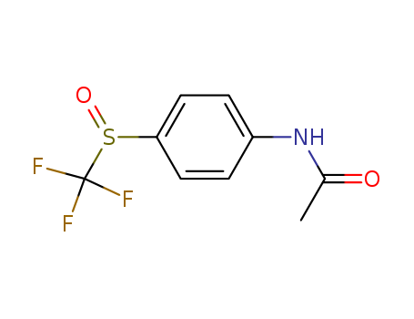 4-Acetamidophenyl trifluoromethyl sulphoxide