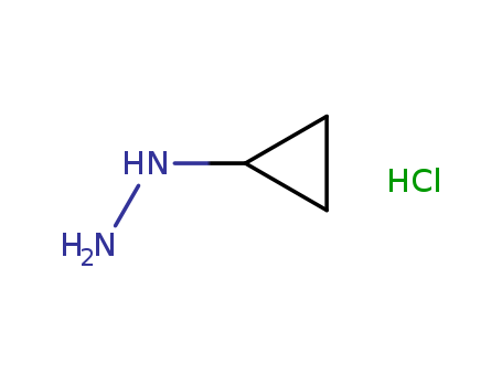Hydrazine, cyclopropyl-, monohydrochloride                                                                                                                                                              