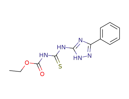 N-carbethoxy-N'-(3-phenyl-1H-1,2,4-triazol-5-yl)thiourea