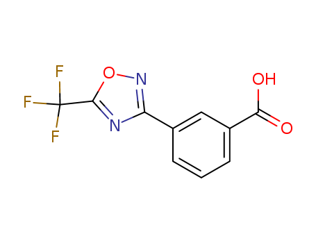 3-[5-(Trifluoromethyl)-1,2,4-oxadiazol-3-yl]benzoic acid