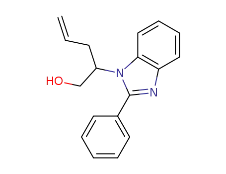 2-(2-phenyl-1H-benzo[d]imidazol-1-yl)pent-4-en-1-ol
