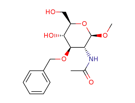 methyl 2-acetamido-3-O-benzyl-2-deoxy-β-D-glucopyranoside