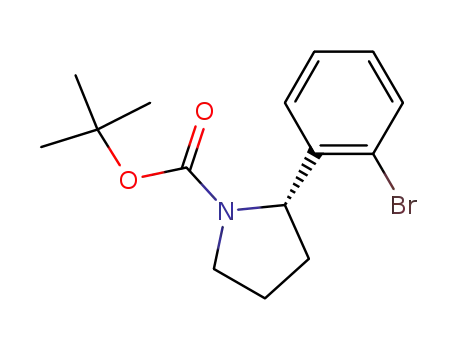 tert-butyl (S)-2-(2-bromophenyl)pyrrolidine-1-carboxylate
