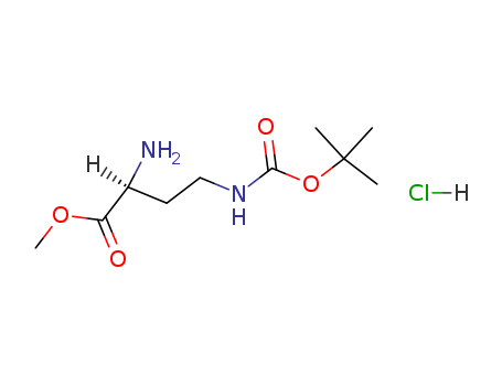(S)-Methyl 2-amino-4-((tert-butoxycarbonyl)amino)butanoate hydrochloride