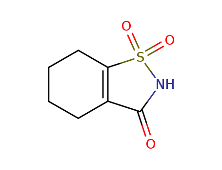 1,2-BENZISOTHIAZOL-3(2H)-ONE, 4,5,6,7-TETRAHYDRO-, 1,1-DIOXIDE