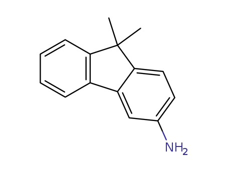 Molecular Structure of 1421789-14-1 (3-amino-9,9’-dimethylfluorene)