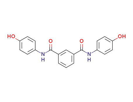Molecular Structure of 1245-91-6 (1,3-Benzenedicarboxamide, N,N'-bis(4-hydroxyphenyl)-)