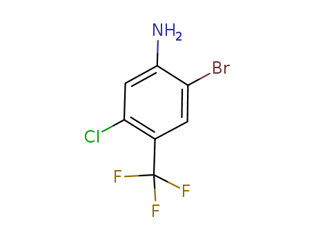 2-Bromo-5-chloro-4-(trifluoromethyl)aniline cas no. 863111-48-2 98%