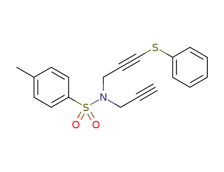 4-methyl-N-(2-propyn-1-yl)-N-[3-(phenylthio)-2-propyn-1-yl]benzenesulfonamide