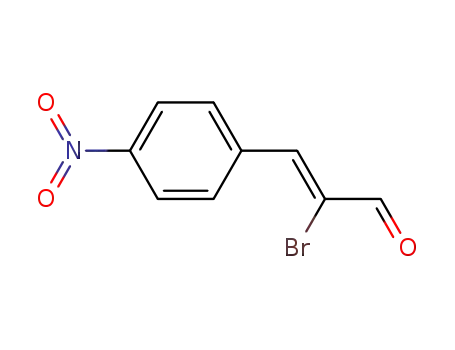 2-Propenal, 2-bromo-3-(4-nitrophenyl)-