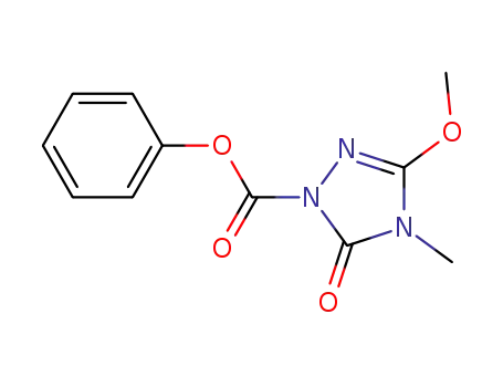 5-methoxy-4-methyl-2-phenoxycarbonyl-2,4-dihydro-3H-1,2,4-triazole-3-one