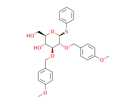 phenyl 2,3-di-O-p-methoxybenzyl-1-thio-β-D-glucopyranoside