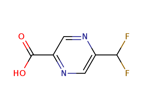[13C2,2H]-5-Difluoromethylpyrazine-2-carboxylic acid
