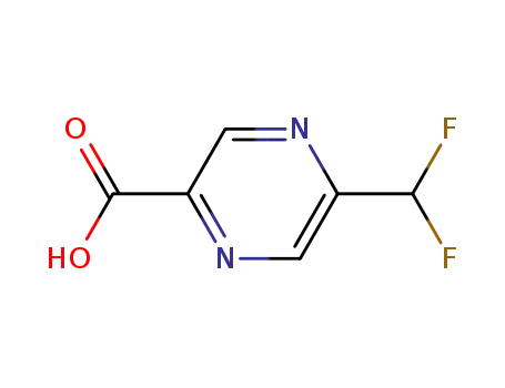 Molecular Structure of 1174321-06-2 (5-(trifluoroMethyl)pyrazine-2-carboxylic acid)