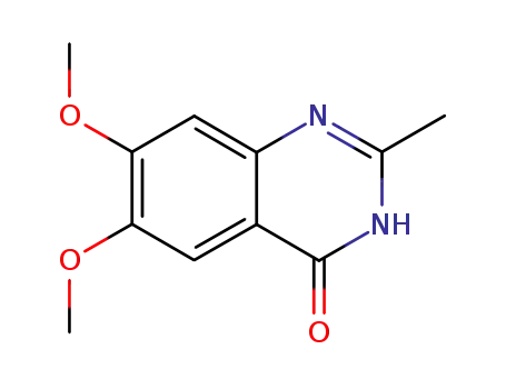 Molecular Structure of 35241-23-7 (6,7-DIMETHOXY-2-METHYLQUINAZOLIN-4-OL)
