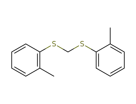 Molecular Structure of 69984-33-4 (bis(o-methylphenylthio)methane)