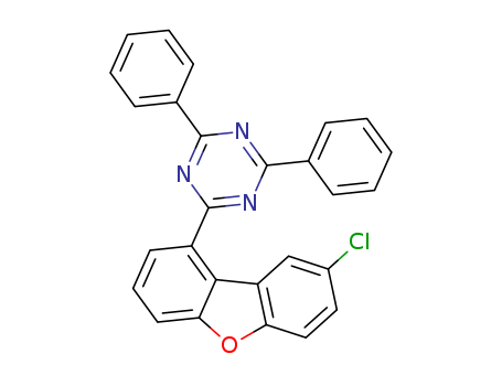 2-(8-chloro-1-dibenzofuranyl)-4,6-diphenyl-1,3,5-Triazine