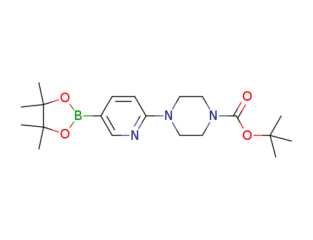 2-(4-tert-Butoxycarbonylpiperazin-1-yl)pyridine-5-boronic acid pinacol ester