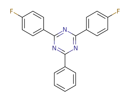 2,4-bis(p-fluorophenyl)-6-phenyl-1,3,5-triazine