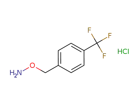 Molecular Structure of 321574-29-2 (1-[(AMMONIOOXY)METHYL]-4-(TRIFLUOROMETHYL)BENZENE CHLORIDE)