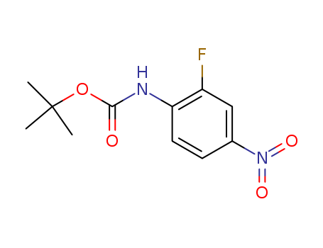 TERT-BUTYL 2-FLUORO-4-NITROPHENYLCARBAMATE
