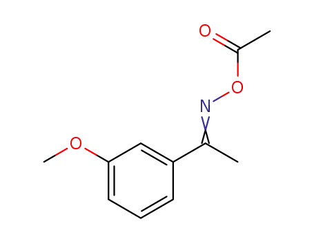 1-(3-methoxyphenyl)ethanone O-acetyl oxime