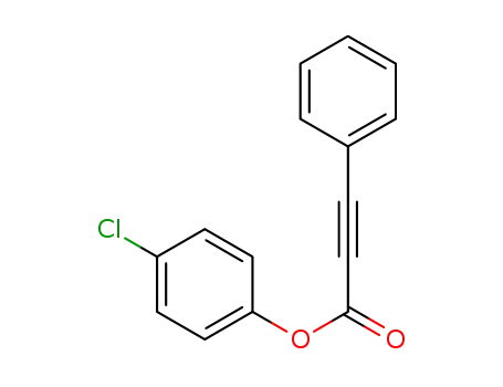 4-chlorophenyl 3‐phenylpropynoate