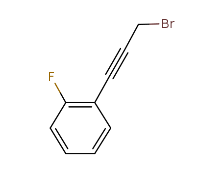 1-(3-bromoprop-1-yn-1-yl)-2-fluorobenzene