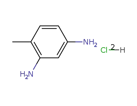 Molecular Structure of 636-23-7 (2,4-Diaminotoluene dihydrochloride)