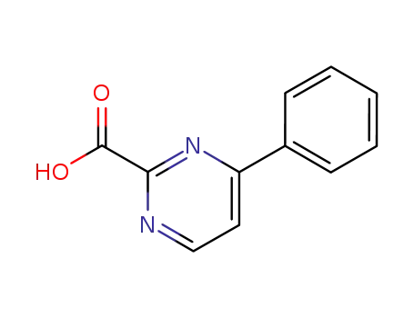 Molecular Structure of 74647-39-5 (4-PhenylpyriMidine-2-carboxylic acid)