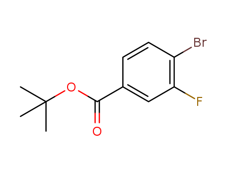 Tert-butyl 4-bromo-3-fluorobenzoate cas no. 1057961-75-7 98%