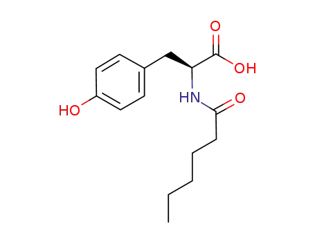 (S)-2-헥사나미도-3-(4-하이드록시페닐)프로판산
