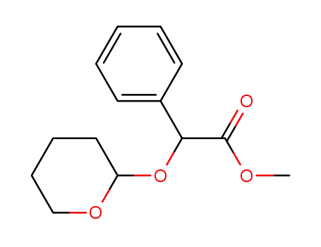 Benzeneacetic acid, a-[(tetrahydro-2H-pyran-2-yl)oxy]-, methyl ester