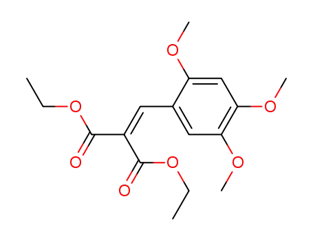 diethyl 2-(2,4,5-trimethoxybenzylidene)malonate