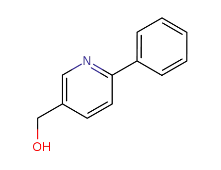 Molecular Structure of 4634-09-7 ((6-PHENYL-3-PYRIDINYL)METHANOL)