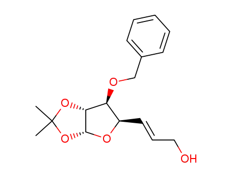 (E)-3-O-benzyl-5,6-dideoxy-1,2-O-isopropylidene-α-D-xylo-hept-5-eno-1,4-furanose