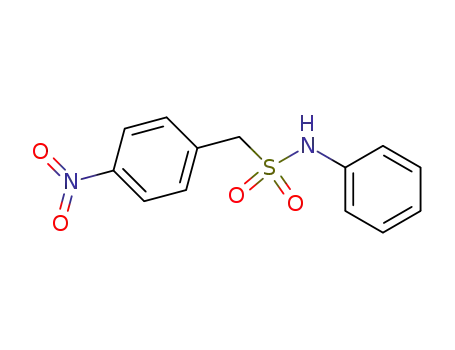 Molecular Structure of 53992-31-7 (C-(4-nitrophenyl)-N-phenylmethanesulfonamide)