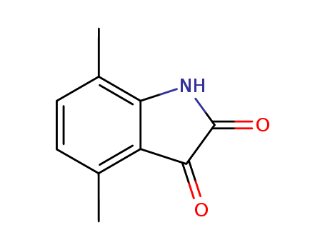 4,7-dimethyl-1H-indole-2,3-dione(SALTDATA: FREE)